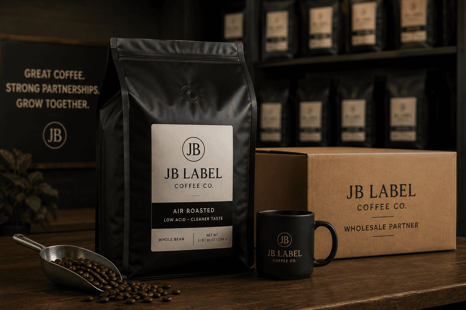 JB Label wholesale partnerships